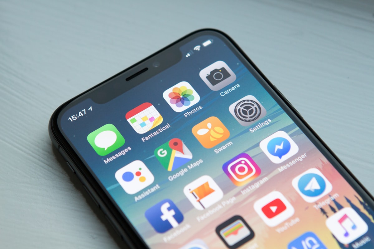 Mobile app interface displayed on smartphone during product planning